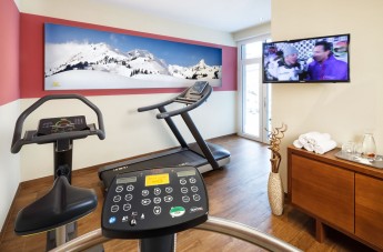 Fitnessraum im Aparthotel Sonne