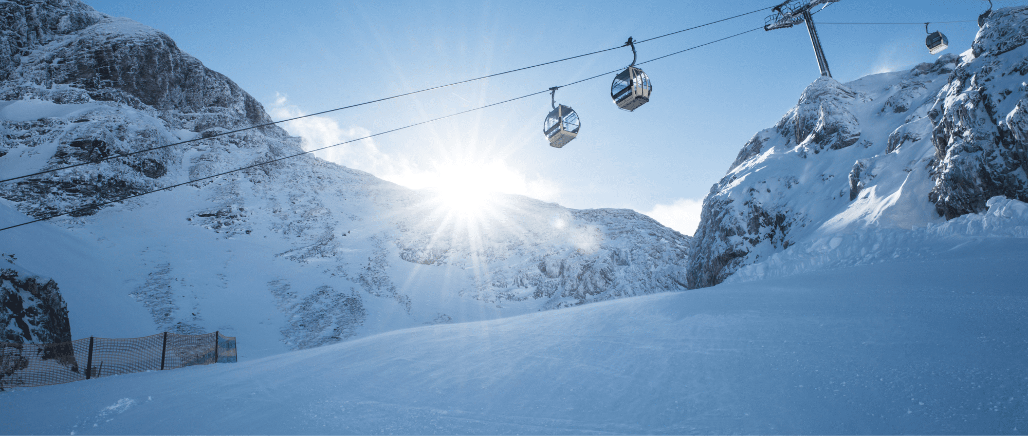 Winter wonderland at the top of Obertauern