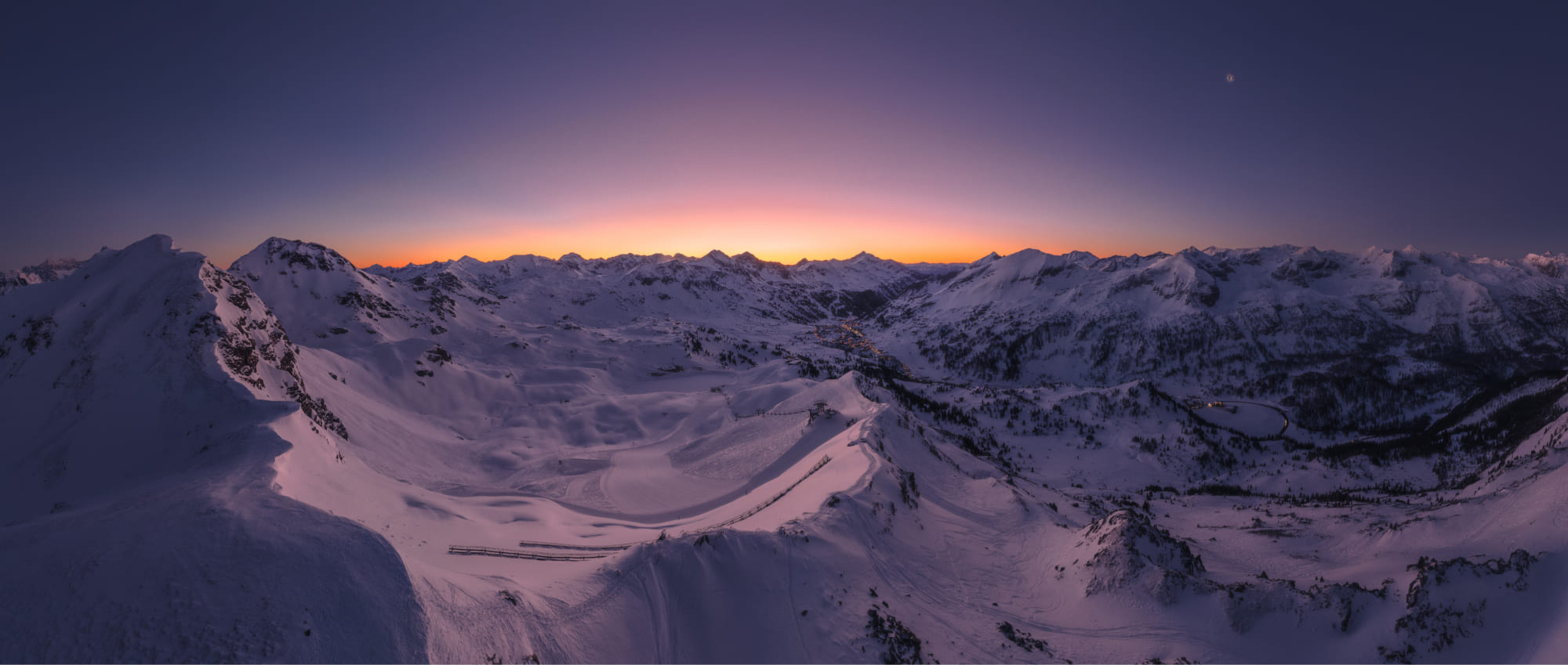 Die Winterlandschaft in Obertauern © Tourismusverband Obertauern