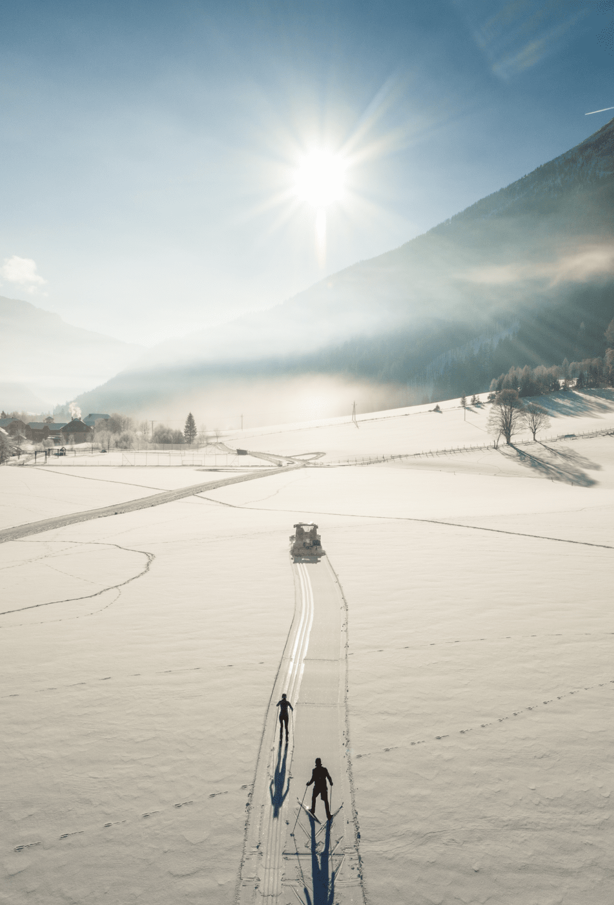 Cross-country skiing in Obertauern