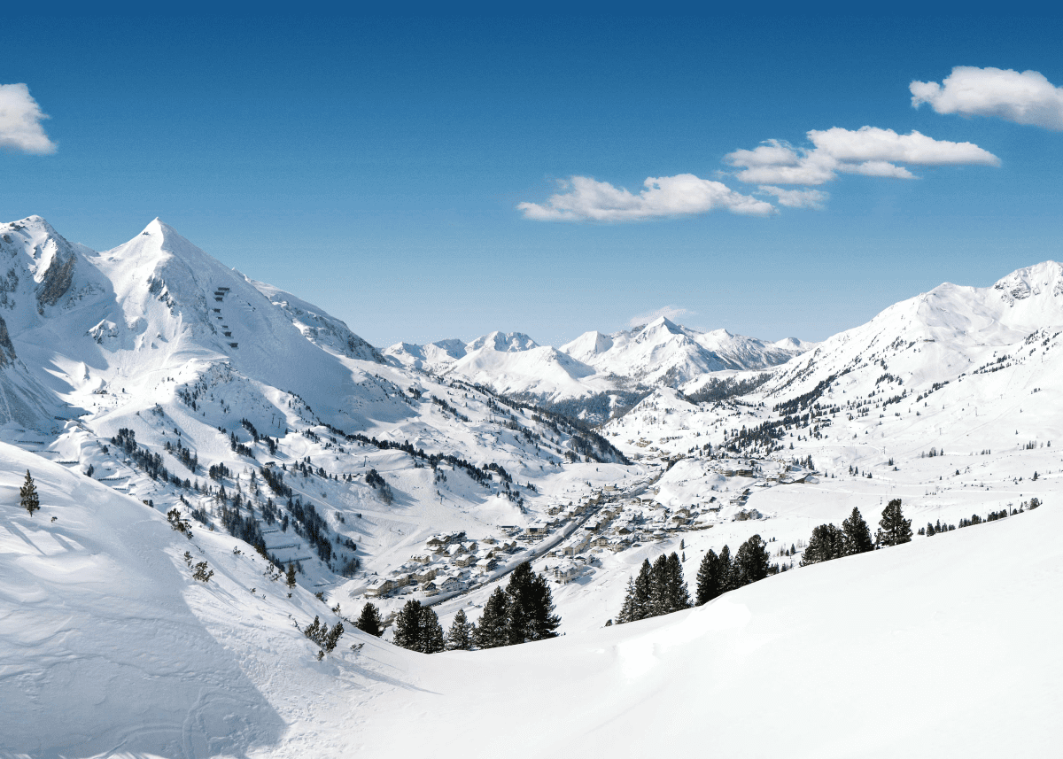 Obertauern at the top