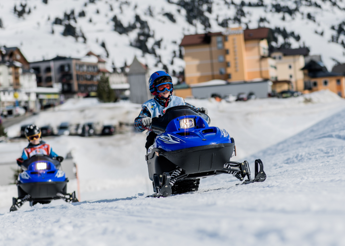 Skidoo fahren in Obertauern
