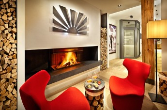 Eingangsbereich im Hotel Garni
