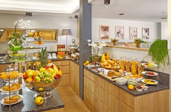 Das Frühstücksbuffet