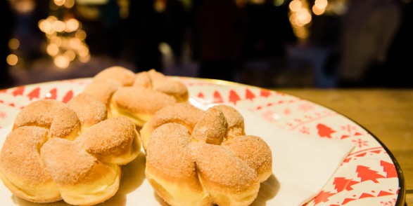 Leckere und frische Krapfen zum Adventspecial
