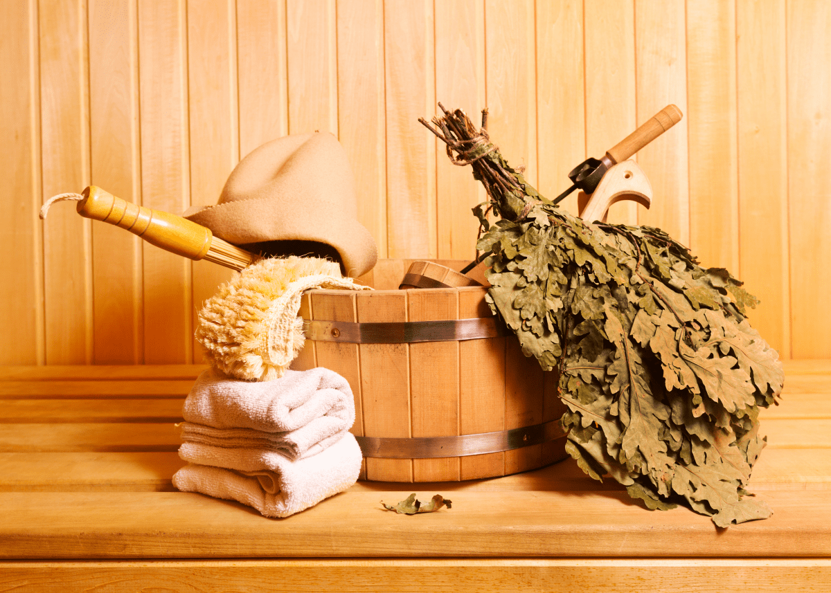 Sauna in Obertauern in der Ferienwohnung